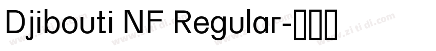 Djibouti NF Regular字体转换 Djibouti NF Regular字体转换